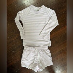 Minnow boardies & rash guard 3/4